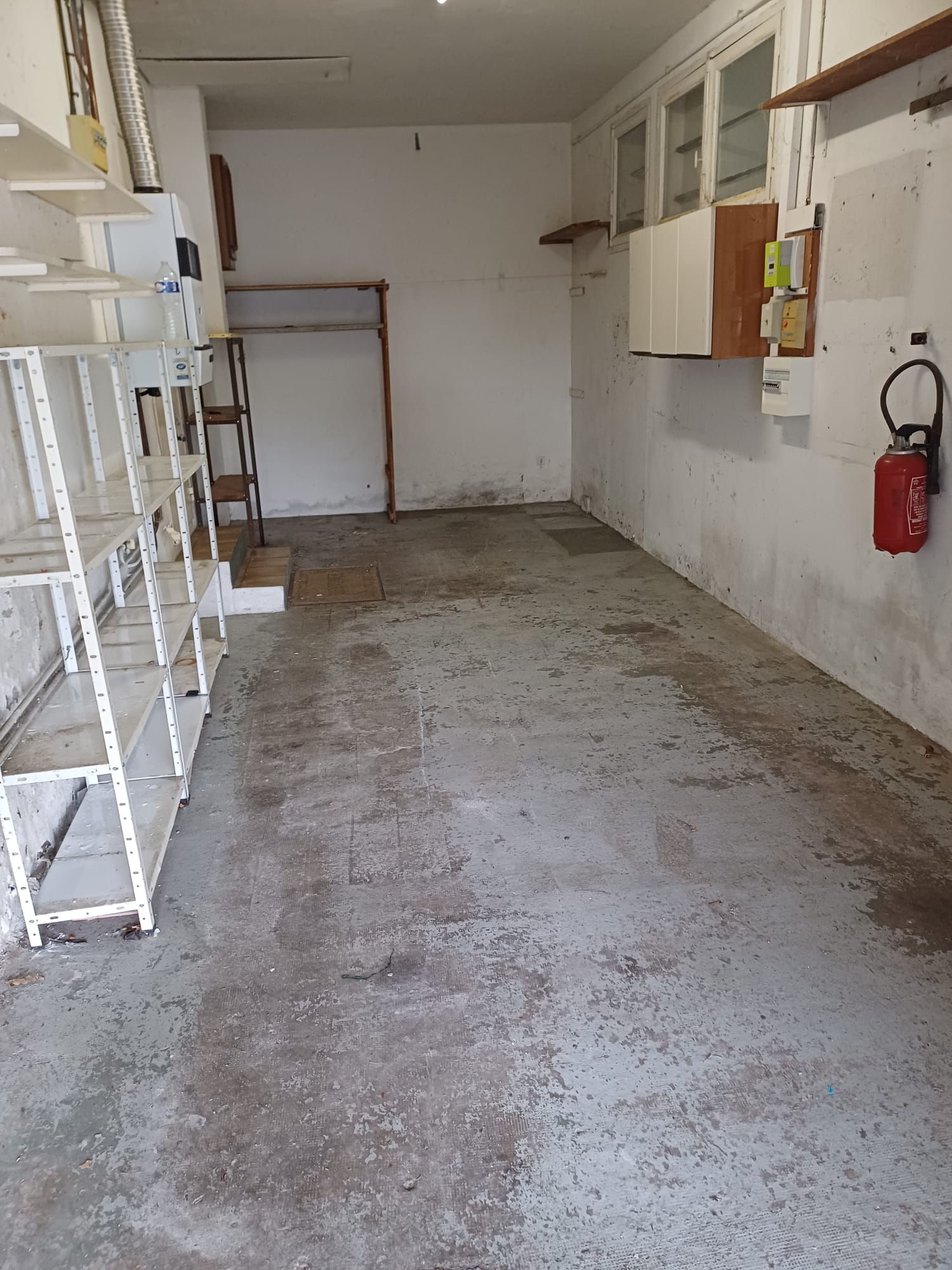 Débarras de garage / cave — après intervention